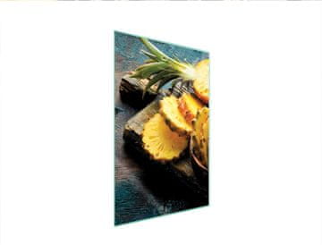 shumee STEKLENA DESKA ZA REZANJE 35x52 ANANAS