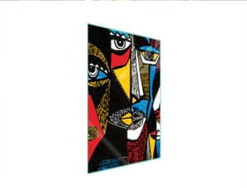 shumee STEKLENA DESKA ZA REZANJE 35x52 POP ART.