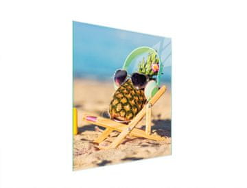 shumee STEKLENA DESKA ZA REZANJE 45x52 ANANAS