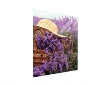 shumee STEKLENA DESKA ZA REZANJE 45x52 LAVENDER