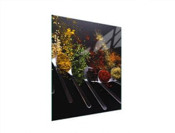 shumee STEKLENA DESKA ZA REZANJE 45x52 ZAČIMBE