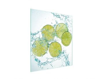 shumee STEKLENA DESKA ZA REZANJE 45x52 LIME