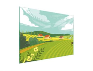 shumee STEKLENA DESKA ZA REZANJE 30x22 VILLAGE