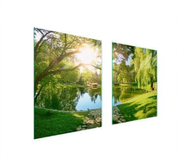 shumee STEKLENA ZAŠČITNA PLOŠČA ZA ŠTEDILNIK 85x52
