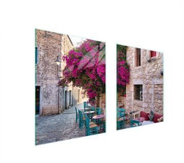 shumee STEKLENA ZAŠČITNA PLOŠČA ZA ŠTEDILNIK 85x52 STREET