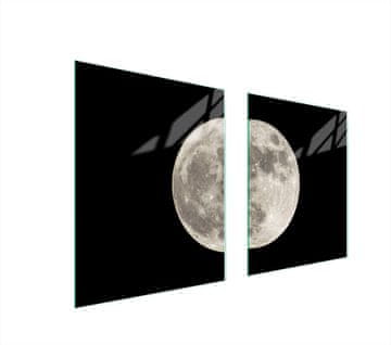 shumee STEKLENA ZAŠČITNA PLOŠČA ZA ŠTEDILNIK 85x52 MOON