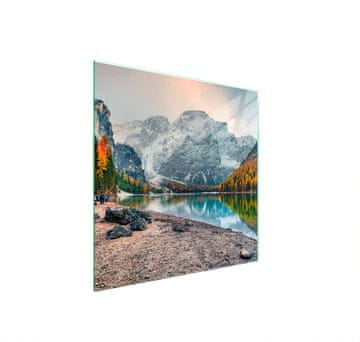 shumee STEKLENA ZAŠČITNA PLOŠČA ZA ŠTEDILNIK 50x52