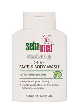 Sebamed Oljčno olje za umivanje obraza in telesa Classic (Olive Face & Body Wash) 200 ml