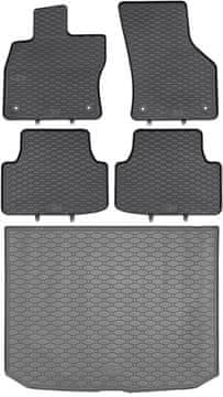 shumee RIGUM 402032 Prtljažnik + GEYER 815/4C Talne preproge - Audi A3 III Sportback 02.2013-03.2020, naslon za noge AV2 spredaj - VGRAJENO