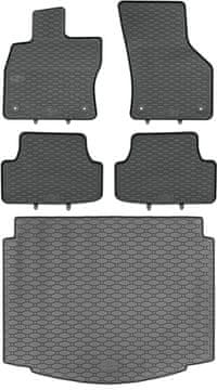 shumee RIGUM 437171 Prtljažnik + GEYER 810/4C Tepihi - VW Golf VII Hatchback 10.2012-12.2019 (spodnji del prtljažnika) naslon za noge AV2 spredaj - VGRAJENO