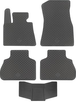 shumee DOMA 222722FL talne preproge + 251992 prevleka - BMW X7 G07 2018- ALU MONTAŽA Z JEŽKOM BMW za voznika