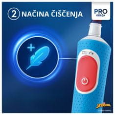 Oral-B Vitality Pro Kids Spiderman električna zobna ščetka
