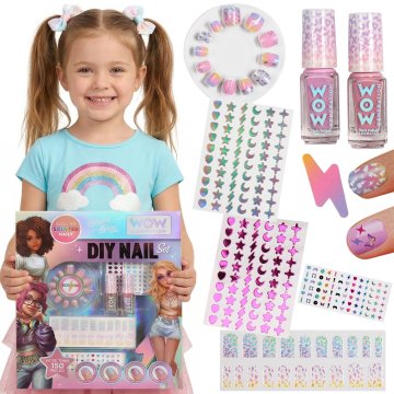 sarcia.eu WOW Generation Veliki komplet za manikuro z dišečimi umetnimi nohti, Komplet za nego nohtov za otroke
