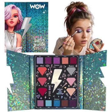 sarcia.eu WOW Generations Komplet za ličenje za deklice, paleta senčil, varna senčila za otroke