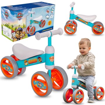 Paw Patrol Tačke na patrulji 4-kolesno kolo za dečke, lahko, kovinsko, prvo kolo, voziček 1+