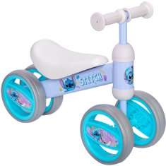 Disney DISNEY Stitch Dekliško štirikolesno kolo brez pedala, lahko, kovinsko, prvo kolo, voziček 1+