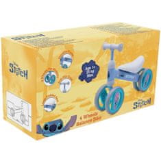 Disney DISNEY Stitch Dekliško štirikolesno kolo brez pedala, lahko, kovinsko, prvo kolo, voziček 1+