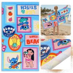 Disney DISNEY Barvita, hitro sušeča plažna in kopalna brisača, 100% bombaž 70x140 cm OEKO-TEX