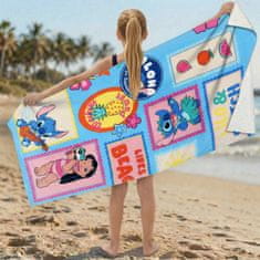 Disney DISNEY Barvita, hitro sušeča plažna in kopalna brisača, 100% bombaž 70x140 cm OEKO-TEX