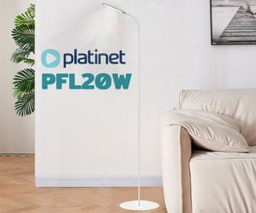 Opis izdelka Talna svetilka PLATINET PFL20