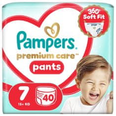 Pampers Premium Care hlačne plenice, 17+ kg, 40/1