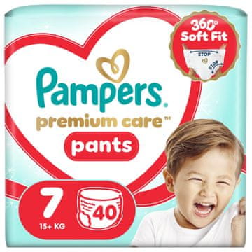 Pampers Premium Care hlačne plenice, 17+ kg, 40/1