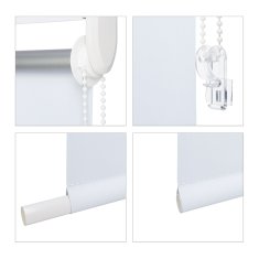 Northix Bela termo roleta dolžine 220 cm – pritrditev s sponkami