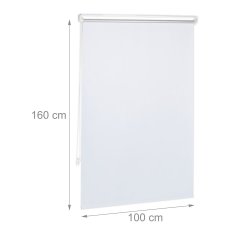 Northix Bela termo roleta dolžine 160 cm – enostavna namestitev brez vrtanja