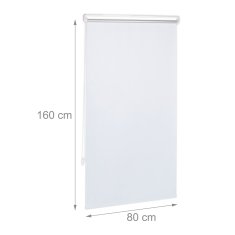Northix Bela termo roleta dolžine 160 cm – enostavna namestitev brez vrtanja