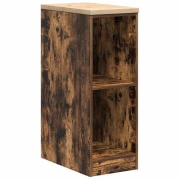 Vidaxl Garažna omara za shranjevanje 30x51x85 cm trdna borovina