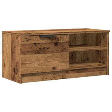 Vidaxl TV omarica iz starega lesa 80x35x36,5 cm iz umetnega lesa