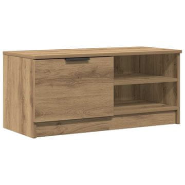 Vidaxl TV omarica artisan hrast 80x35x36,5 cm inženirski les