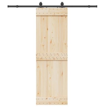 Vidaxl vidaXL Sistem za montažo drsnih vrat, 200 cm, jeklo, črne barve