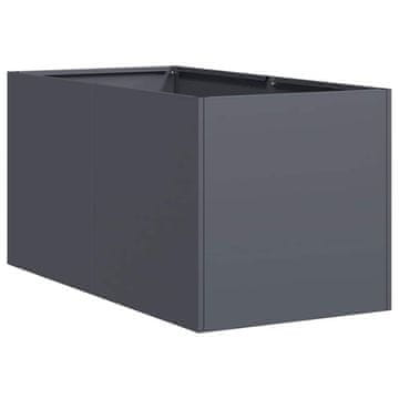 Vidaxl Sadilnik antracit 40x80x40 cm Hladno valjano jeklo