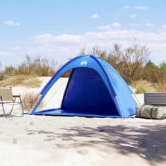 Vidaxl vidaXL Šotor za na plažo, azurno moder, vodoodporen