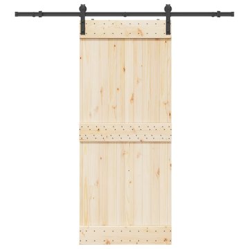 Vidaxl vidaXL Sistem za montažo drsnih vrat 183 cm jeklo črne barve