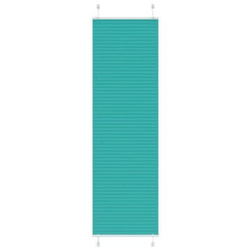 Vidaxl Plisirana žaluzija petrolejno zelena 55x200 cm, širina blaga 54,4 cm, poliester