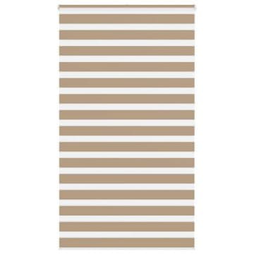 Vidaxl vidaXL Zebra rolo zavesa, 130x200 cm, širina blaga 125,9 cm, poliester