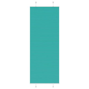 Vidaxl vidaXL Plisirana žaluzija petrolejno zelena 75x200 cm, širina blaga