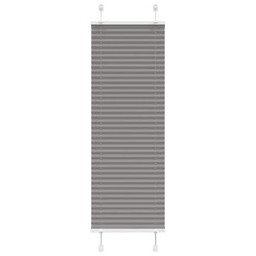 Vidaxl Plisirana žaluzija Antracit 45x100 cm Širina tkanine 44,4 cm