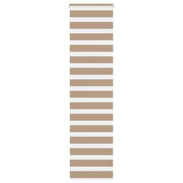Vidaxl vidaXL Zebra rolo zavesa, 60x230 cm, širina blaga 55,9 cm, poliester
