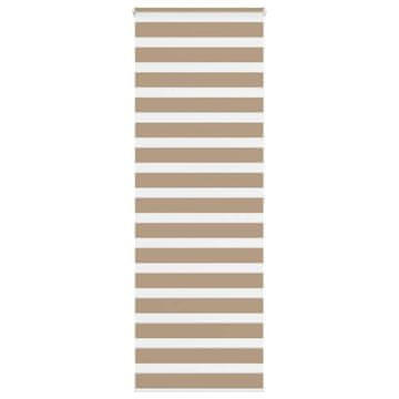 Vidaxl vidaXL Zebra rolo zavesa, 85x200 cm, širina blaga 80,9 cm, poliester