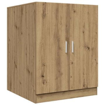Vidaxl Omara za pralni stroj artisan hrast 70,5x71,5x91,5 cm