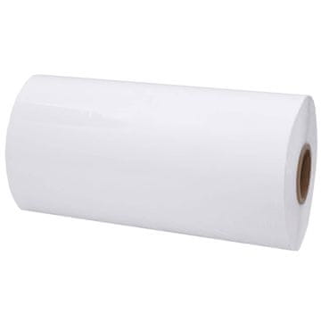 Vidaxl Kmetijska raztegljiva folija bela 25 µm 50 cmx1800 m