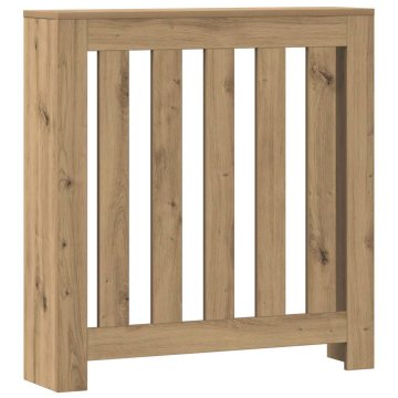 Vidaxl Pokrov za radiator hrast 78x20x82 cm inženirski les