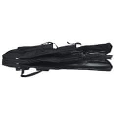 Vidaxl Torba za ribiške palice črna 150 cm oxford tkanina