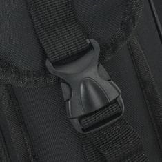 Vidaxl Torba za ribiške palice črna 150 cm oxford tkanina