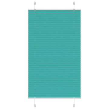Vidaxl Plisirana žaluzija petrolejno zelena 70x100 cm širina blaga 69,4 cm poliester