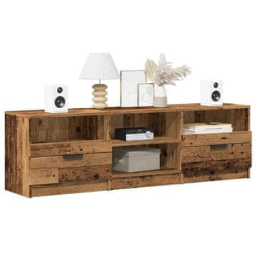 Vidaxl vidaXL TV stojalo, starinski les, 150 x 33,5 x 45 cm