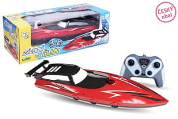 Motorni čoln/čoln v vodi RC plastika 33cm 2,4Ghz baterija + co. pack